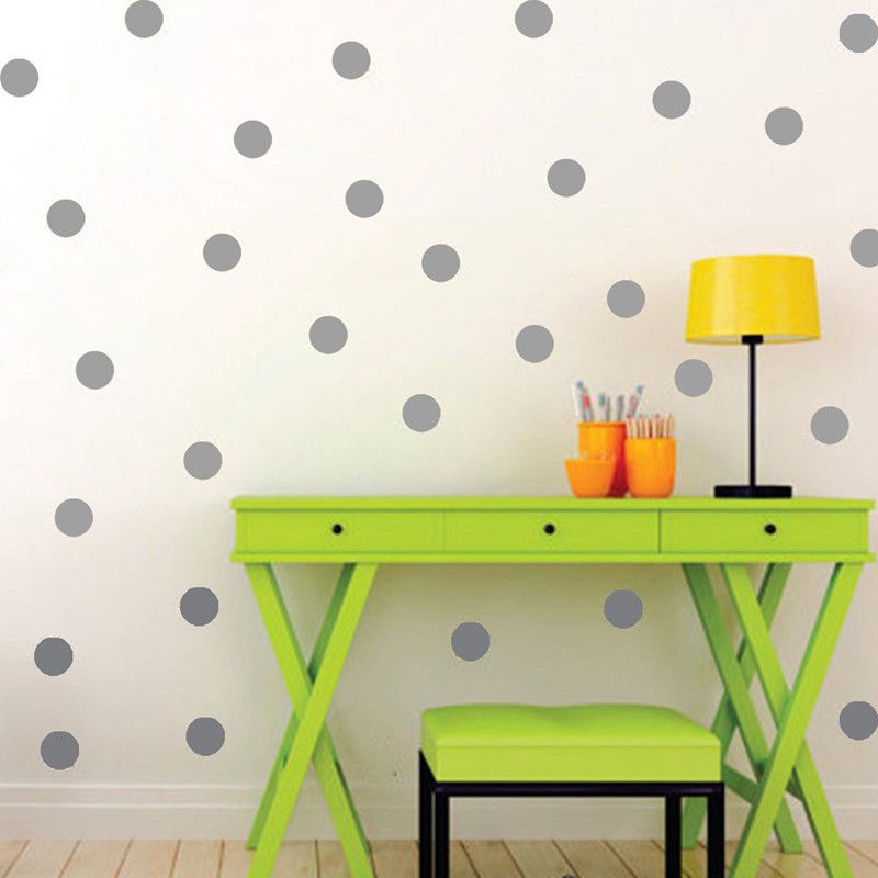 20 Or Polka Dot Wall Stickers Decal Circle Theme Home Decor