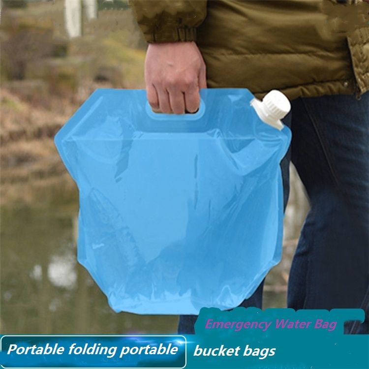 2021 Hot 5L/10L Outdoor Folding Water Bags Collapsible Drinking Water