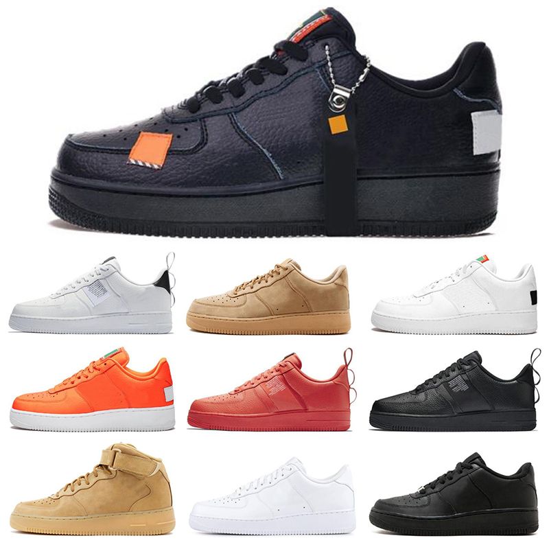 Nike Air Force One 1 Hot 1 Utility Triple Negro Blanco Dunk Hombres Mujeres Zapatillas Deportivas Skateboard High Low Cut Wheat Entrenadores ... Nike Air Force One 1 Hot 1 Utility Triple Negro Blanco Dunk Hombres Mujeres Zapatillas Deportivas Skateboard High Low Cut Wheat Entrenadores ...