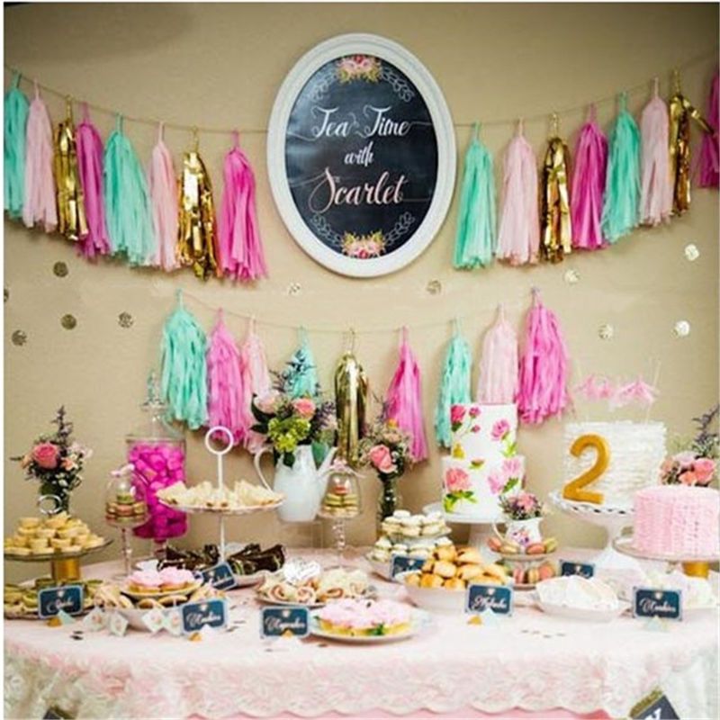 paper tassel decoration