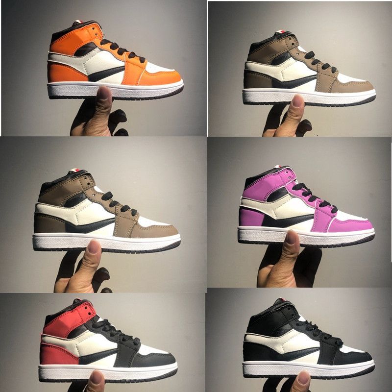Travis Scott 1s High Og Kids Basketball Shoes Ts Cactus Jack Union 1 Sneakers Sports Children Boy Gi Nakeskin 13 Jordan 13 Retros Shoe White Athletic Shoes For Girls Cheap Tennis Shoes For Girls From Sport00028