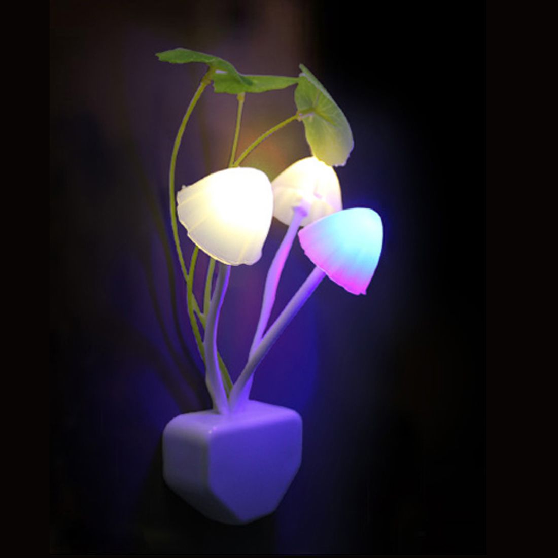compre lampara led decorativa con sensor de hongos led lampara decorativa ue ee uu para bebes ninos novedad proyector de pared inalambrico luz