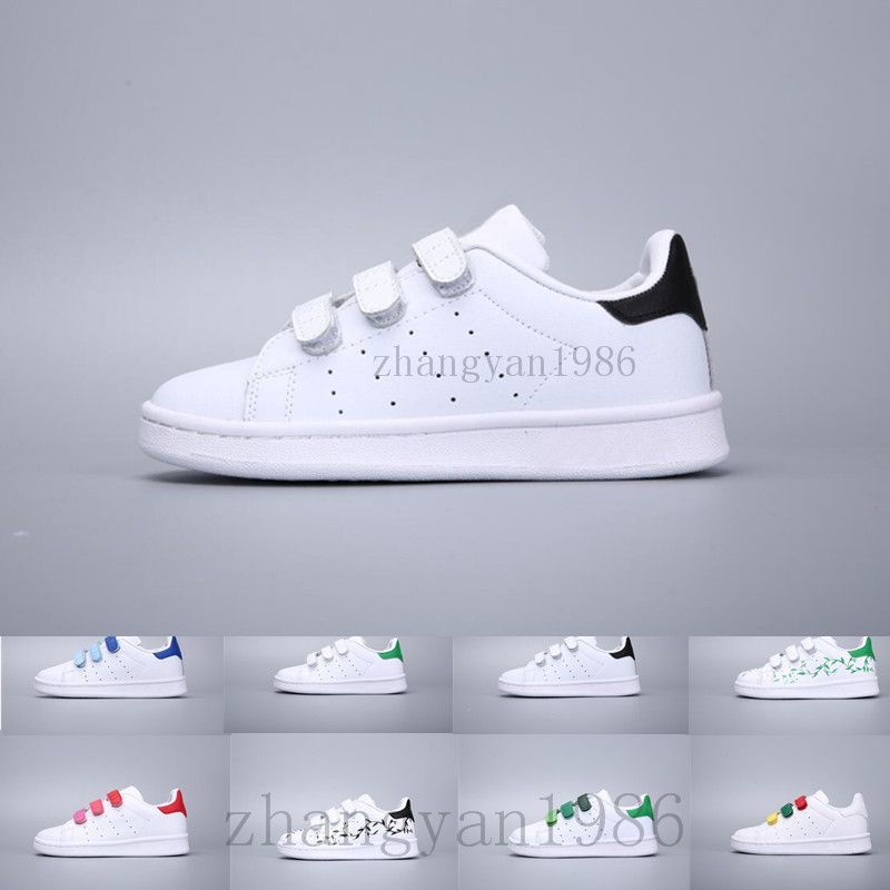 Children'S Shoes Kids Classic Style Stan Smith Shoes For Boys Girls White Green Color Musial Stan Smith Superstar Skateboarding Shoe Size 2 White Children'S Shoes Kids Classic Style Stan Smith Shoes For Boys Girls White Green Color Musial Stan Smith Superstar Skateboarding Shoe Size 2 White