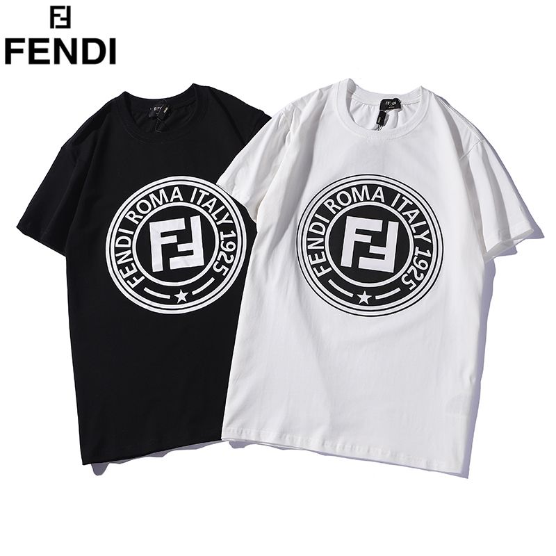 Fendi Shirt Fashion Luxury Mens T Shirt 