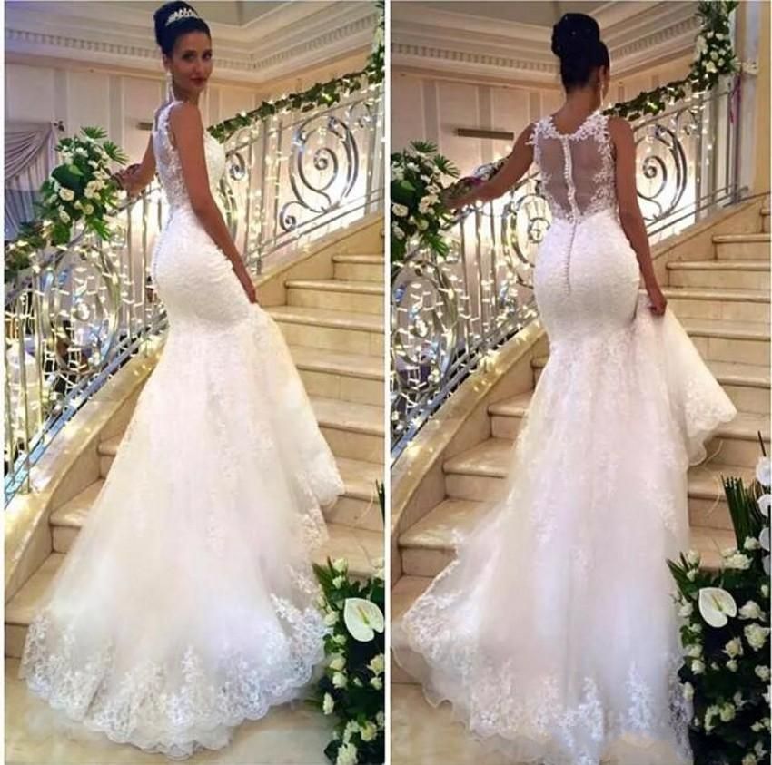 Elegant Mermaid Wedding Dresses 2019 