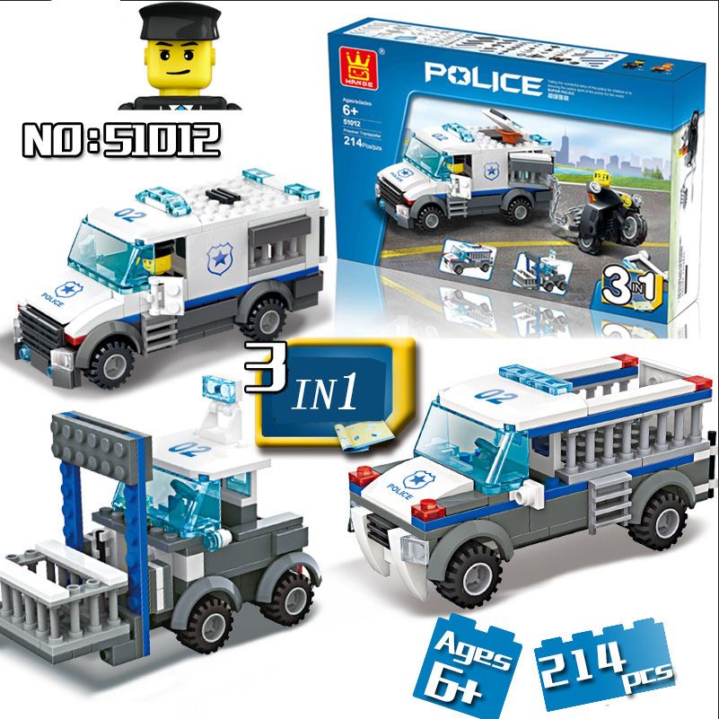 barbie police car