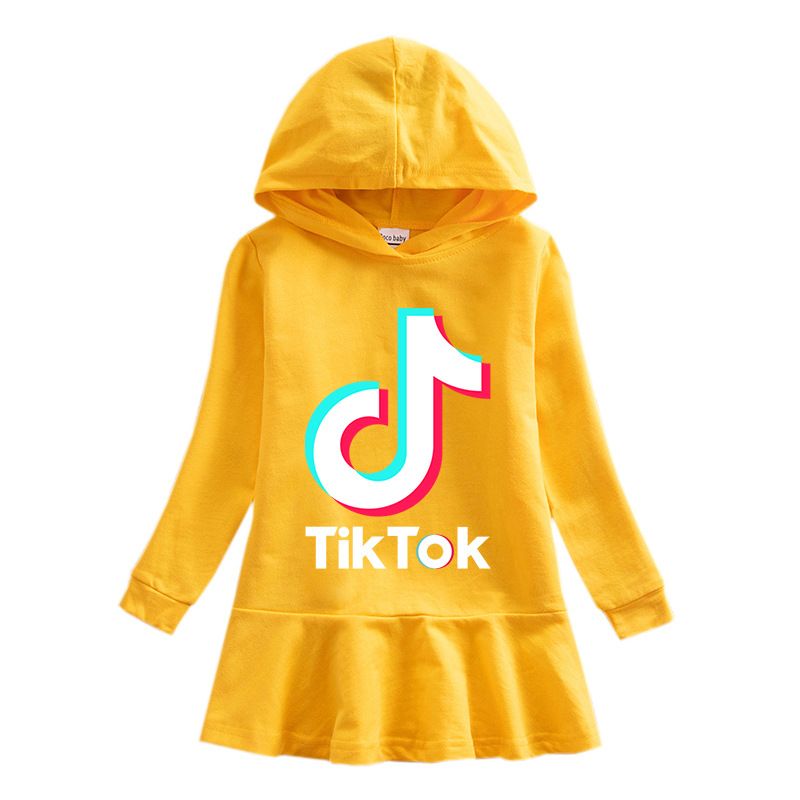 Compra Tik Tok Con Sudaderas Con Sudaderas Vestidos Baby Girls Ropa Ciudad  Capucha Vestido Top Moda Tiktok Niños Adolescentes Casual Ropa Deportiva  Barato | Entrega Rápida Y Calidad | Es.Dhgate