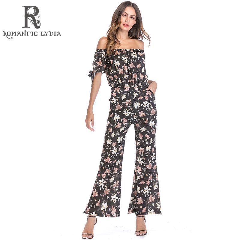 jumpsuit flower print