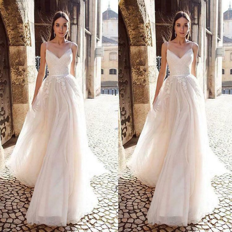 dark ivory wedding dress