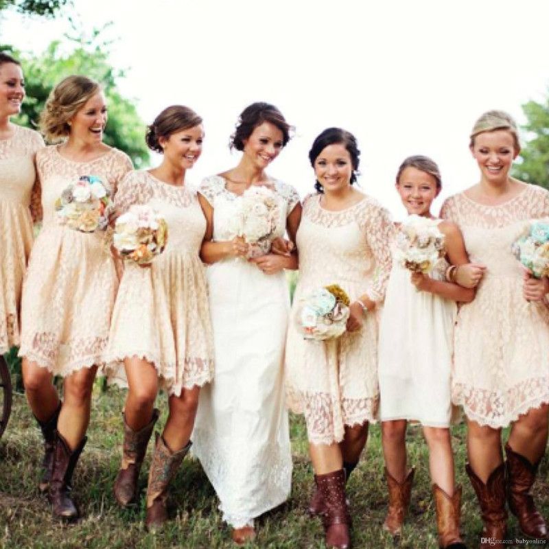 asymmetrical bridesmaid dresses