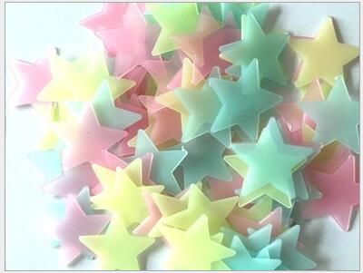 colorful star 100pcs