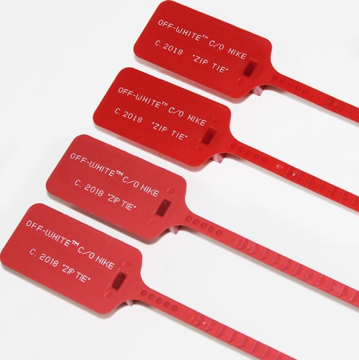 off white nike shoes red tag