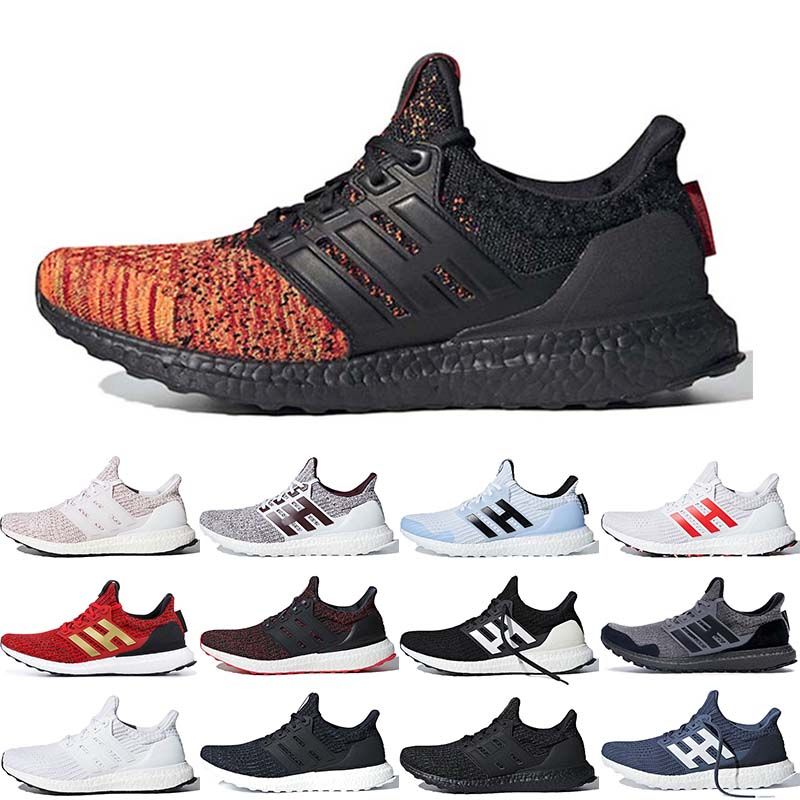 Acquista Adidas NMD Ultra Boost 350 V2 Ultraboost Game Of Thrones Donna Scarpe Da Corsa Da Uomo House Targaryen Dragons Nights Watch Triple Bianco Nero Rosa Sneakers Orea A 31,46 € Dal