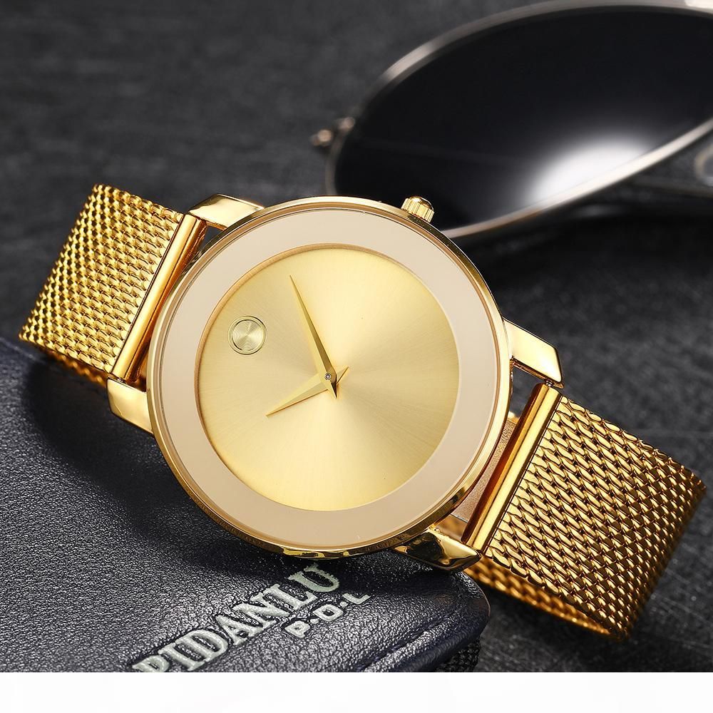 Missfox 40mm Women Watches Minimalist Ultra Thin Steel Mesh Watch Fashion Casual Waterproof 18k Gold Ladies Quartz Watch Girls Black Watches Wholesale Watches From Shupin2 25 85 Dhgate Com