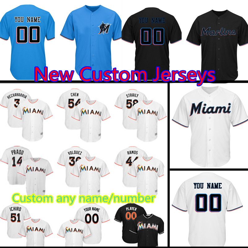 marlins custom jersey