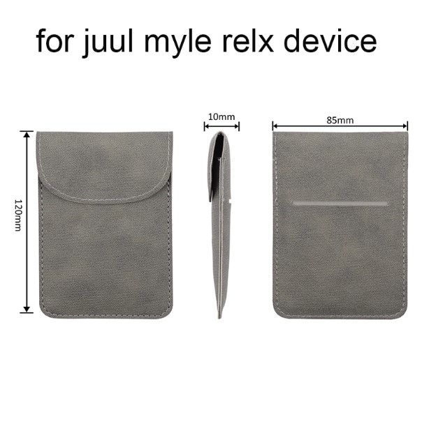 Pods and Charger Device Not Included Holds Vape Fits in Pockets or Bags Carrying Case Wallet Holder for JUUL and Other Popular Vapes 
