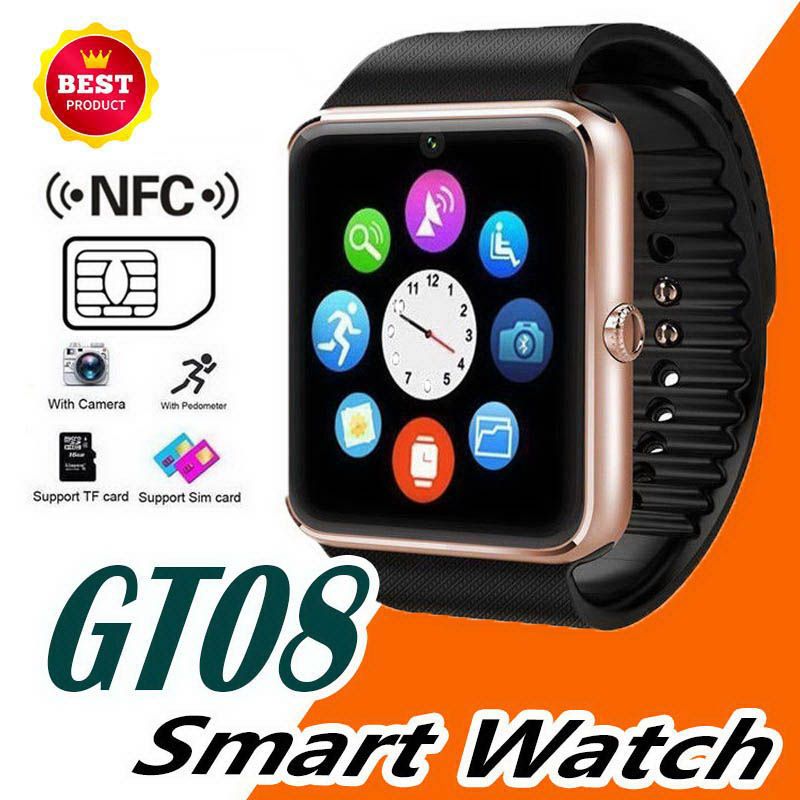 gt08 smart watch sim card