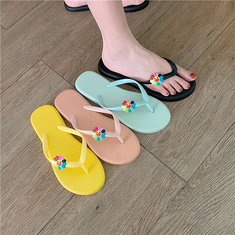 womens yellow slippers