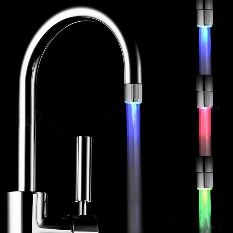 2019 Creative Kitchen Bathroom Light Up Led Faucet Colorful