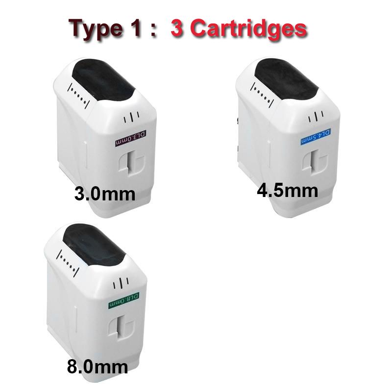 3 cartridges for face