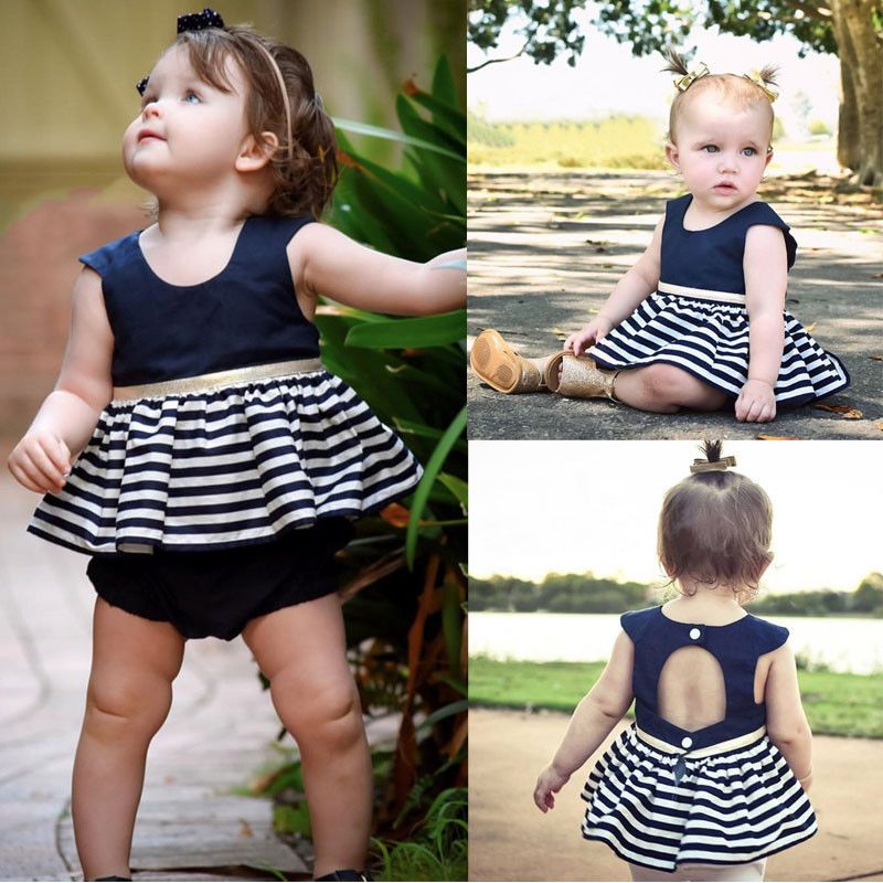 newborn navy blue dress