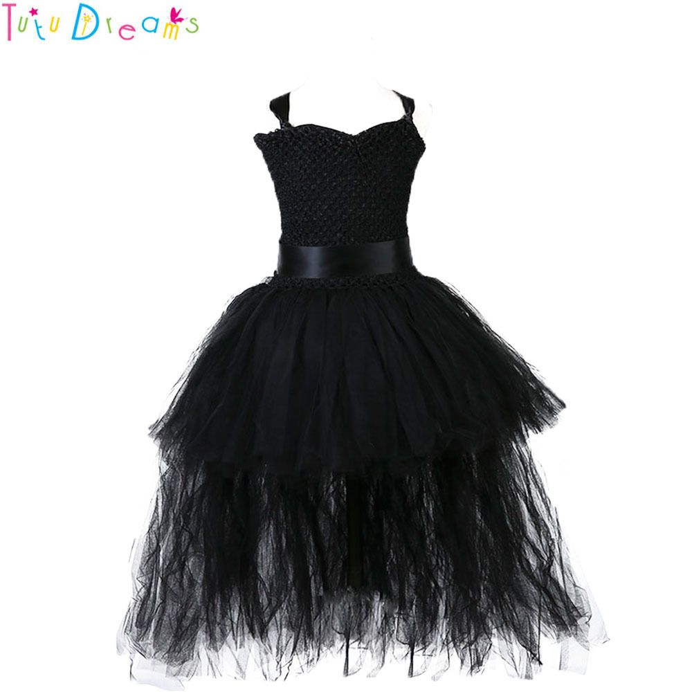 girls black tutu dress