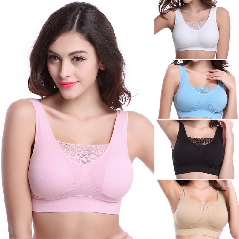 padded underwire sports bra