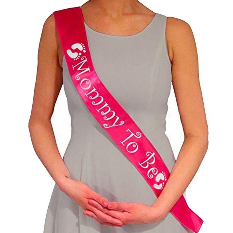 Acheter Empreinte Bleue Maman A Etre Ceinture Bebe Garcon Fete De Naissance Nouveau Parti Decoration De 2 66 Du Totwo10 Dhgate Com