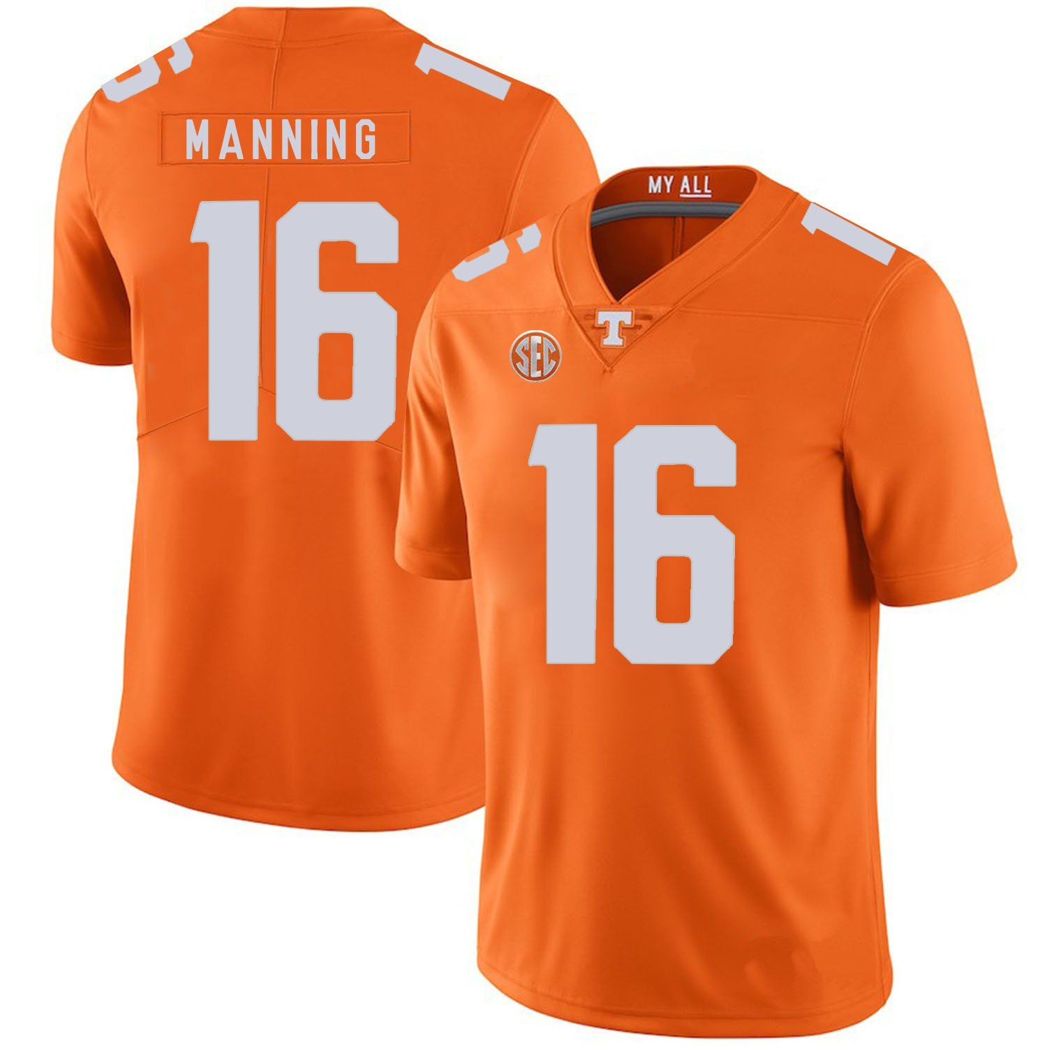 peyton manning college jersey