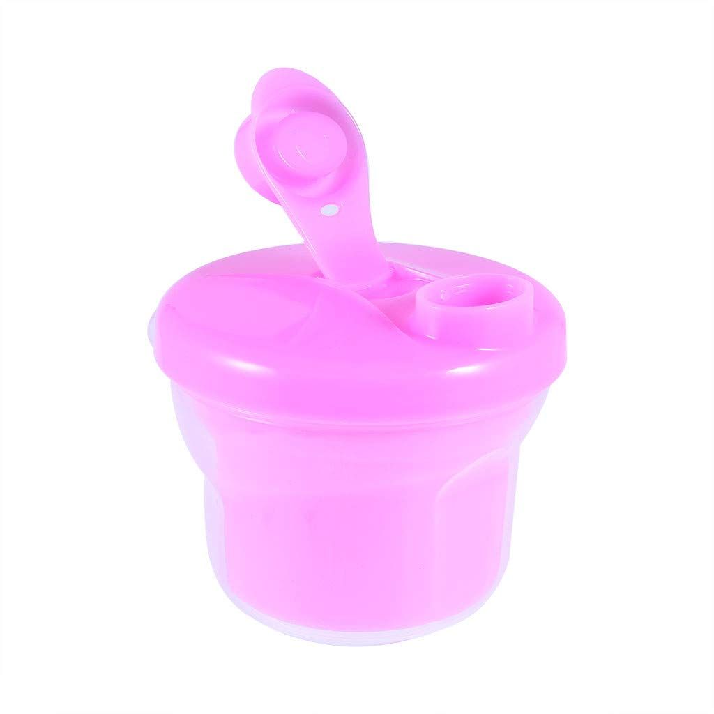 Holder 3 Layers Formula Portable Rotating Kids Milk Powder Box Separated Box