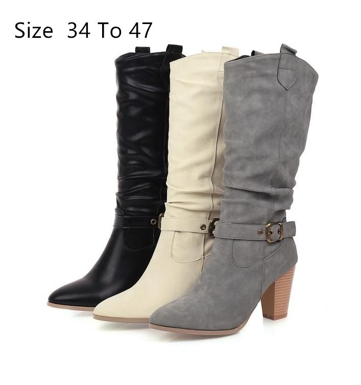 ladies designer knee high boots