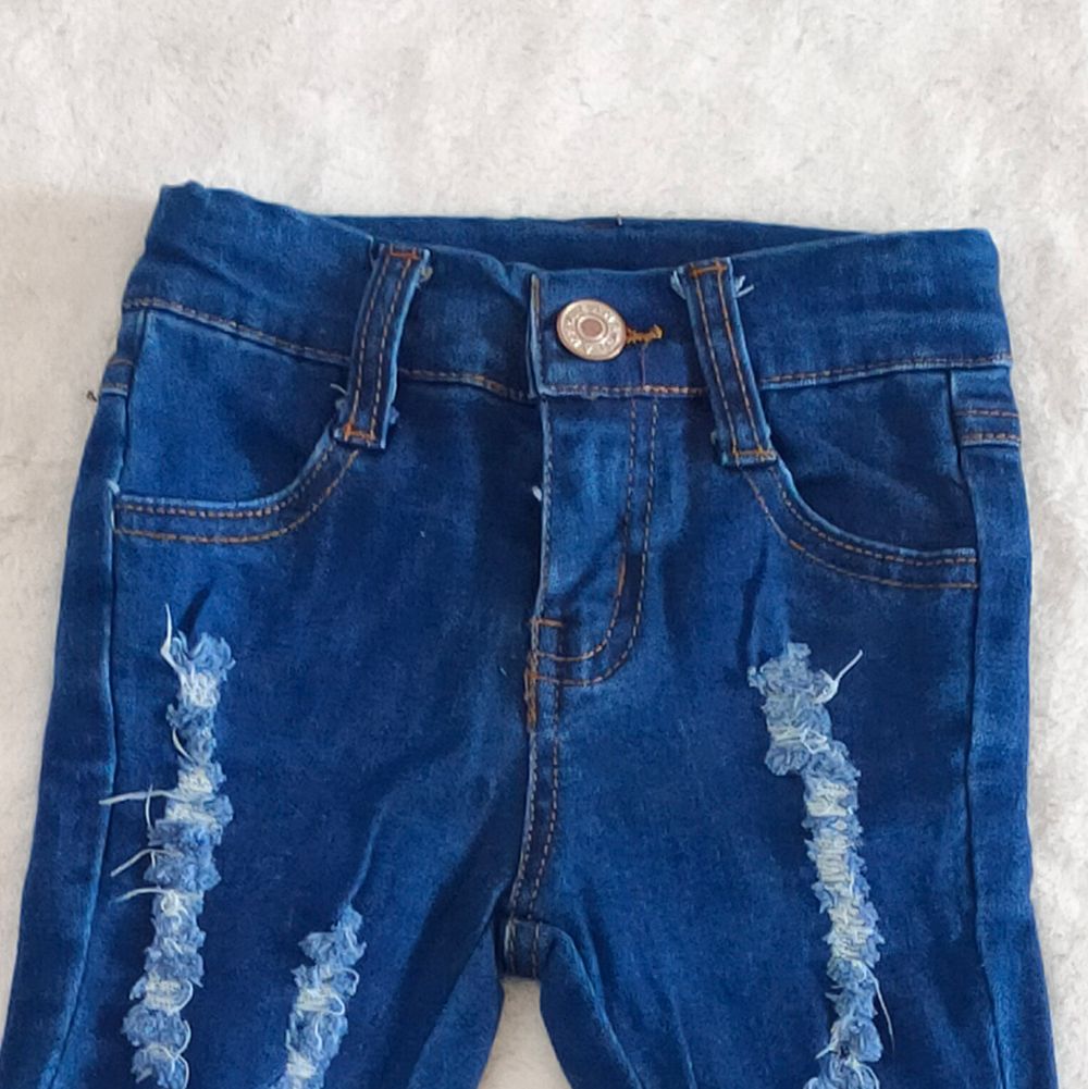 Jeans Skinny para Niña | Cuidado con el Perro