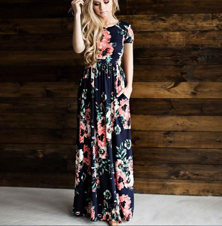 cheap summer long dresses