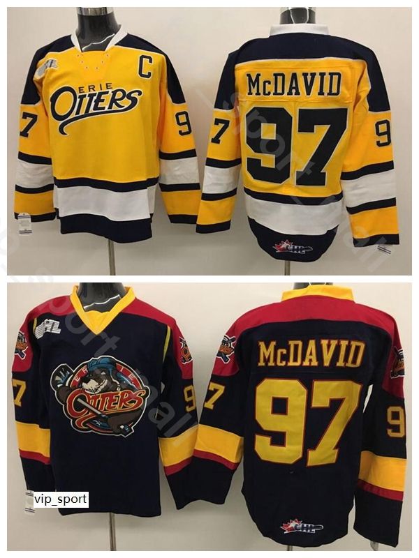 connor mcdavid otters jersey