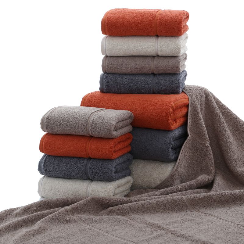 Premium Egyptian 100% Cotton Bath Towels Bulk Towel Sets Face Hand Quick Dry