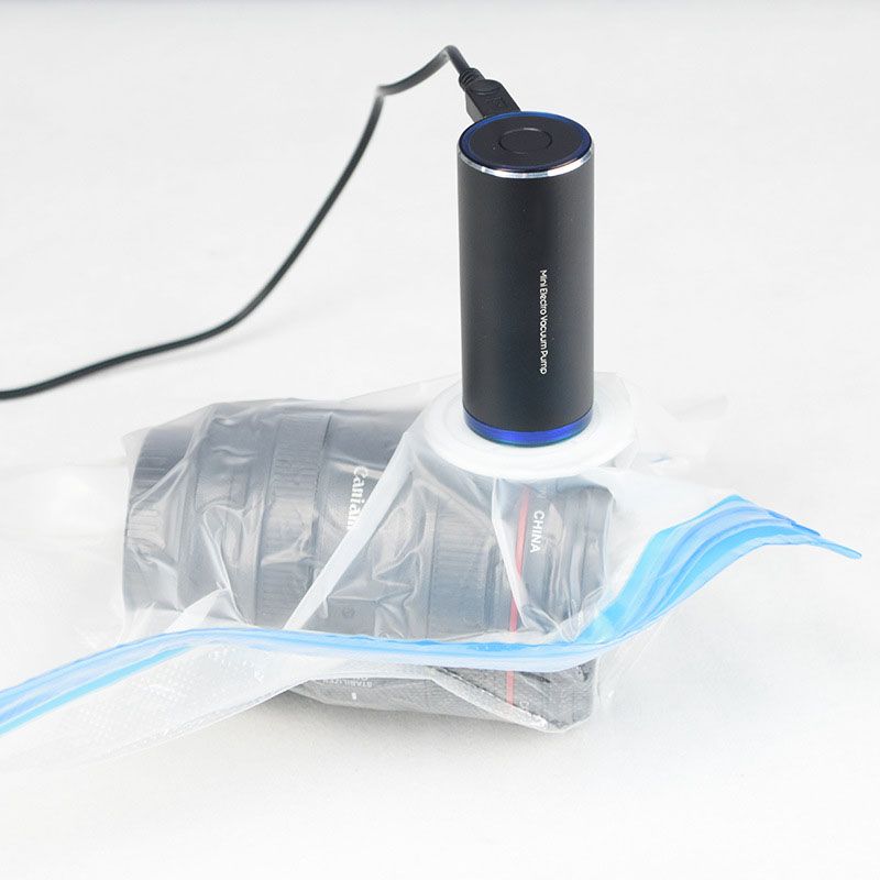 vacuum bag travel pump