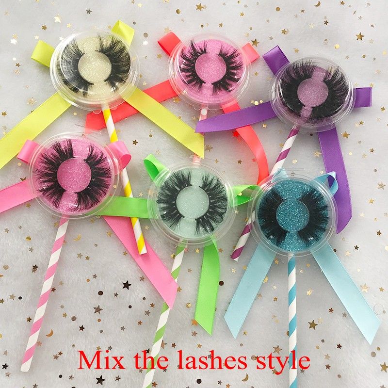 mix the lashes style