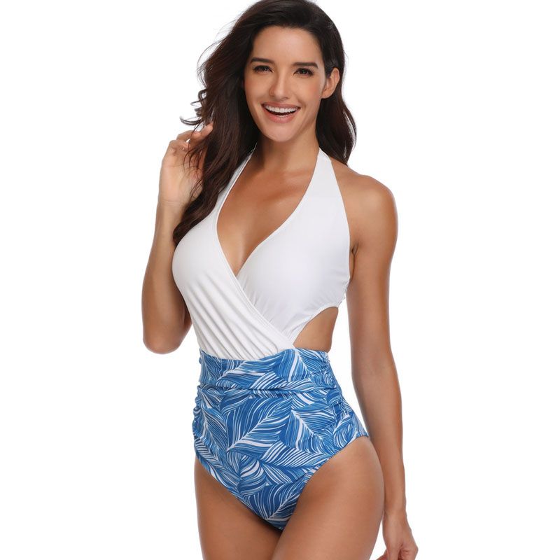 one piece high rise swimsuit