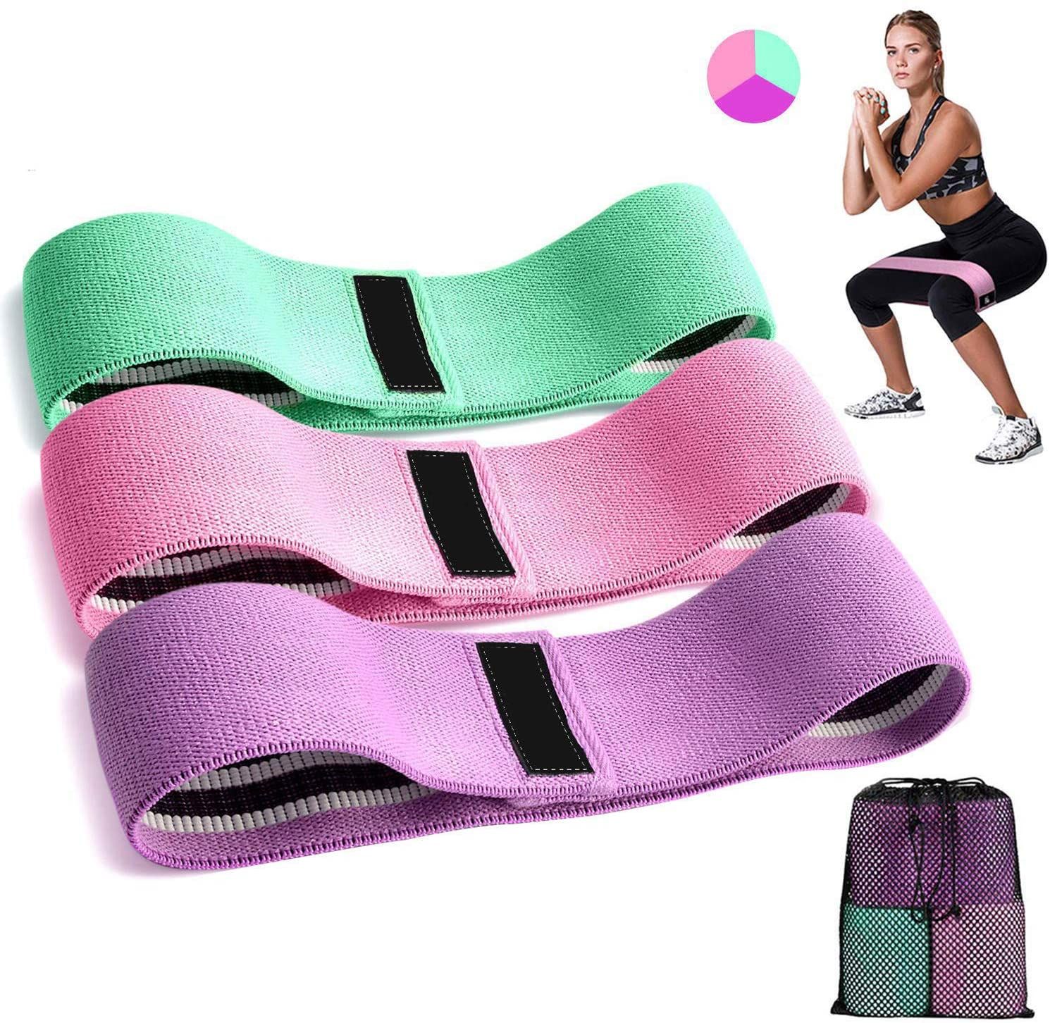 Resistance Bands For Legs And Butt,Exercise Band Set Booty Bands Hip