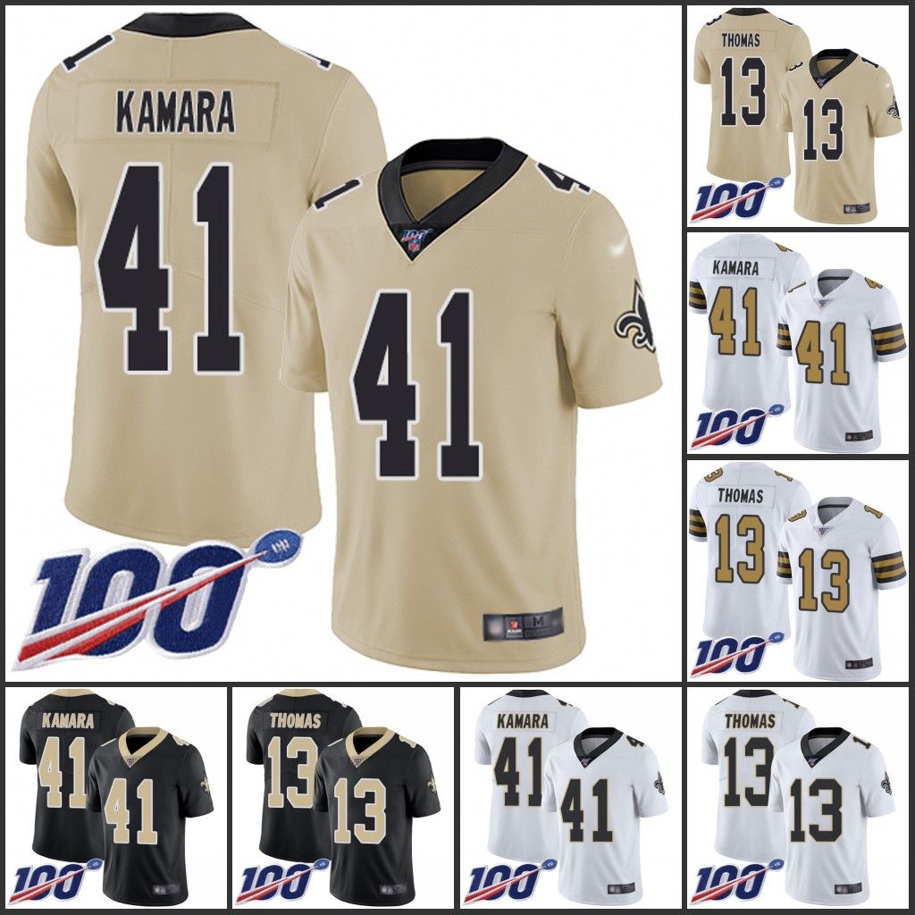 saints white and gold jersey