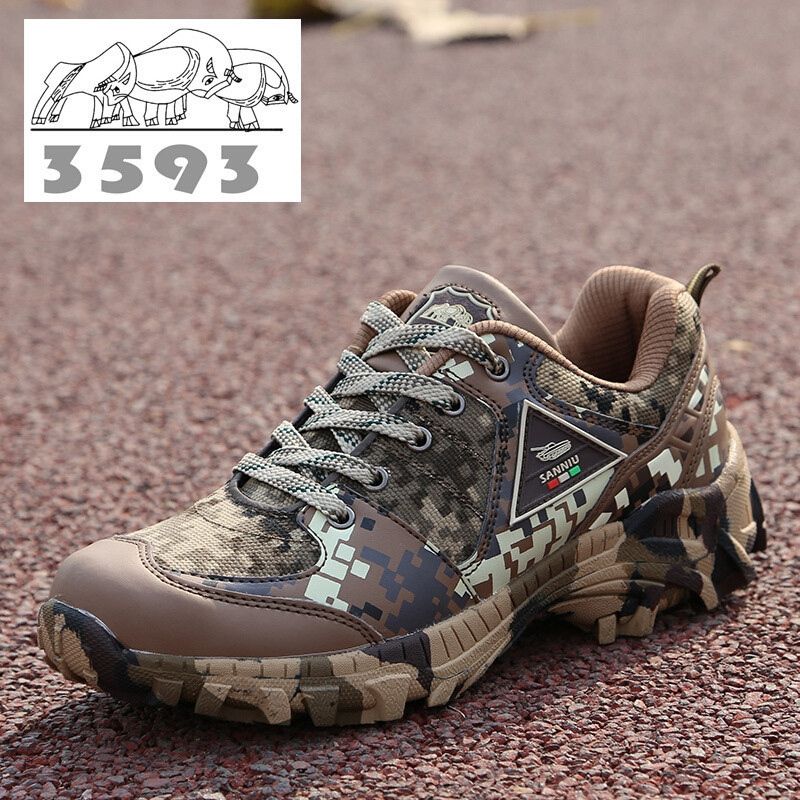 camo hiking shoes