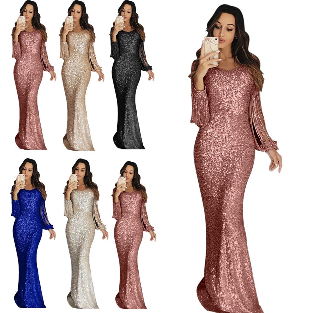 Long Cocktail Dress