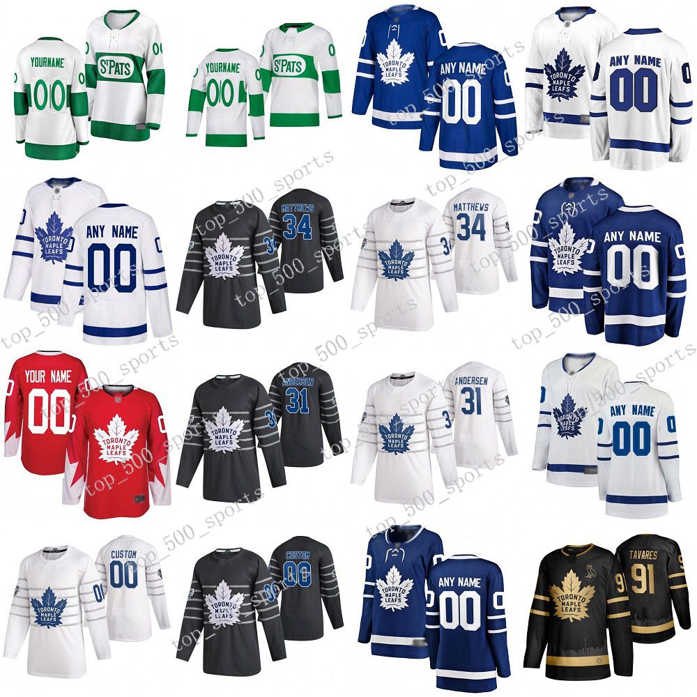 Toronto Maple Leafs 2020 All Star Jersey John Tavares Auston Matthews  William Nylander Jason Spezza Frederik Andersen Rielly Kapanen Hockey From  Top_500_sports, $48.71