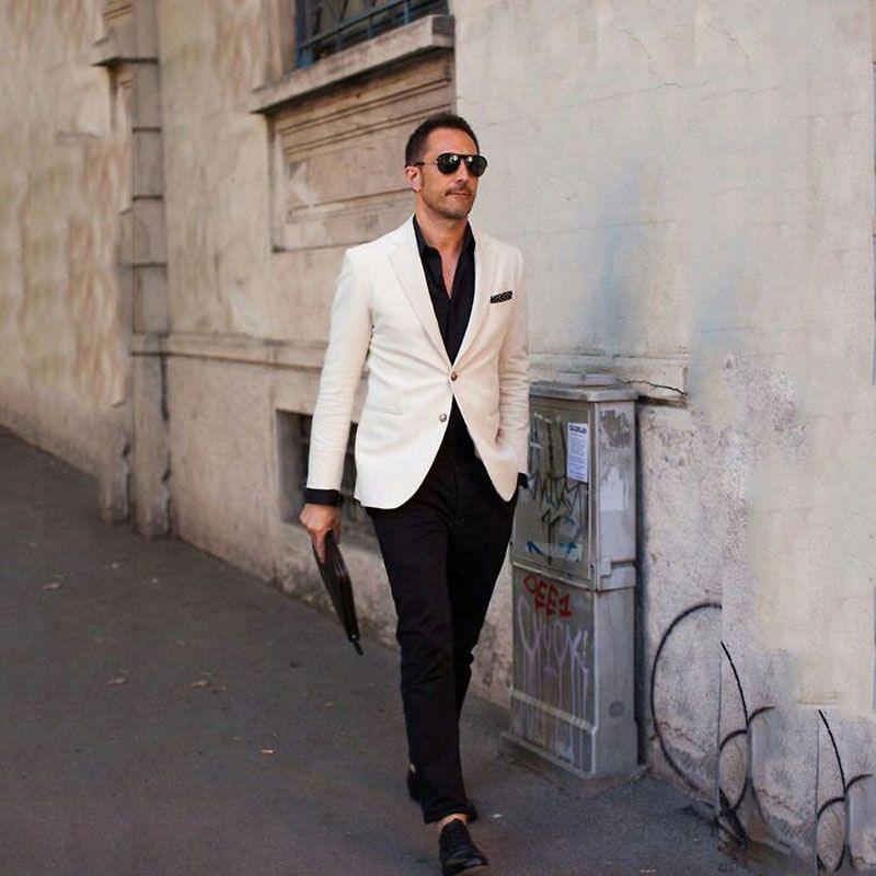 white business attire