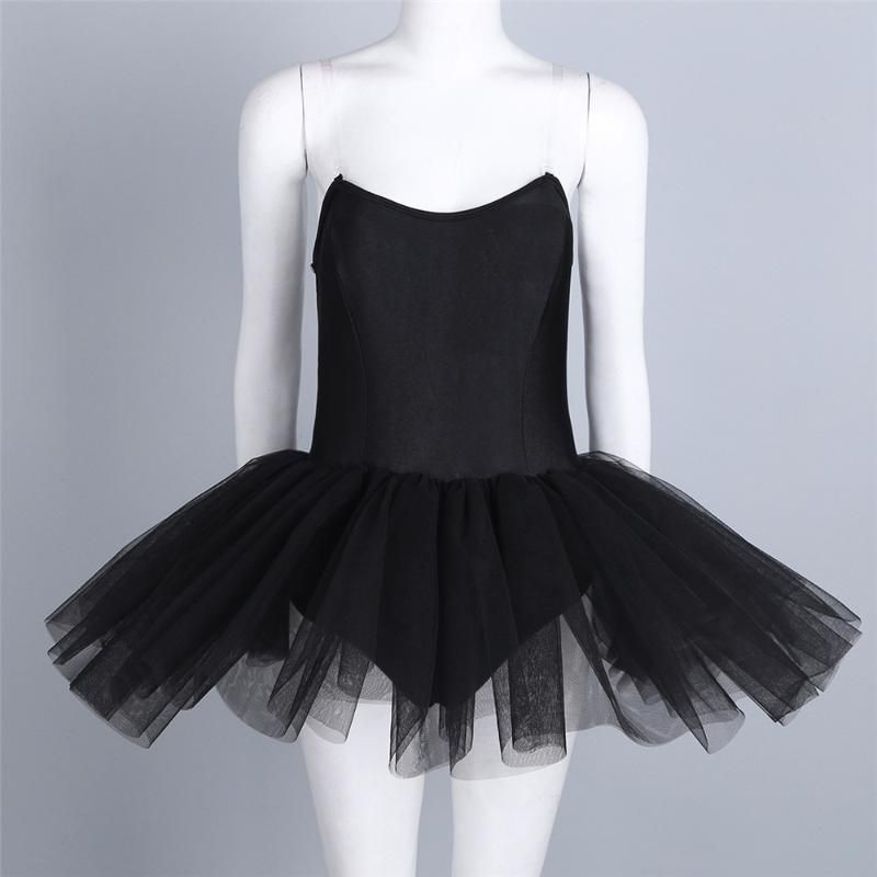 womens black tutu dress