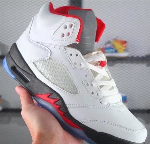 fire red 5s size 13