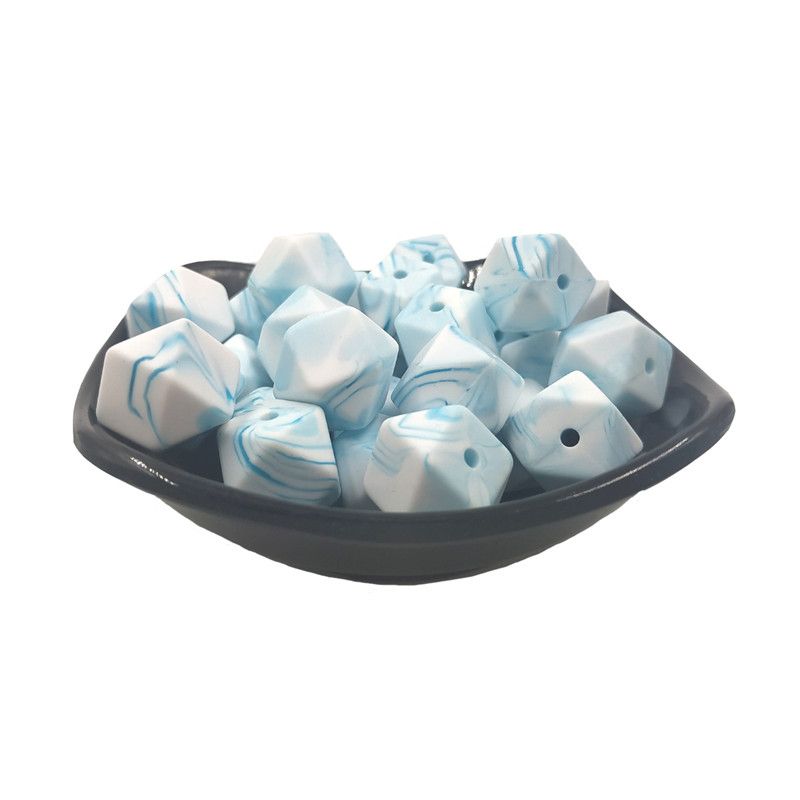 marble teal-30pcs