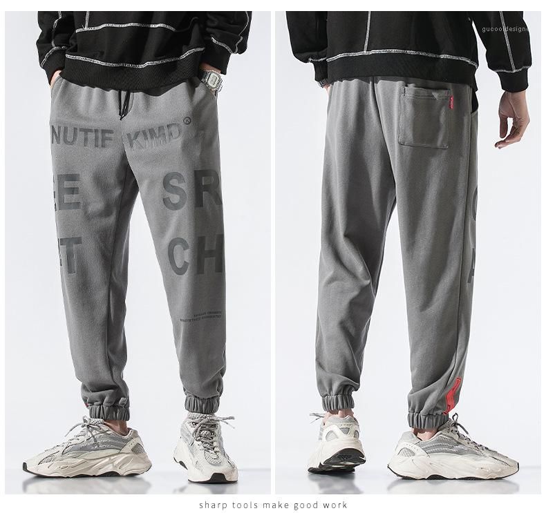 Satin Al Sonbahar Harf Baski Tasarimci Gencler Sokak Stili Pantolon Erkekler Casual Giyim Erkek Kargo Harem Ipli Pantolon Bahar Tl175 56 Dhgate Comda
