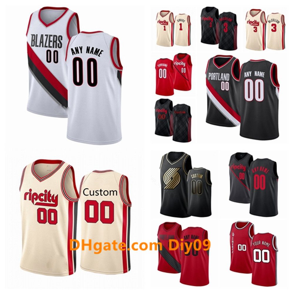 custom blazers jersey