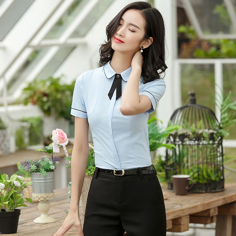 camisa blanca vestir mujer